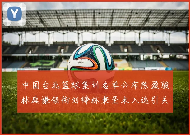 中国台北篮球集训名单公布陈盈骏林庭谦领衔刘铮林秉圣未入选引关注